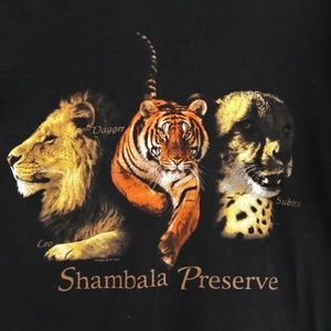 Shambala Preserve Tee T Shirt Vintage 1998 USA M